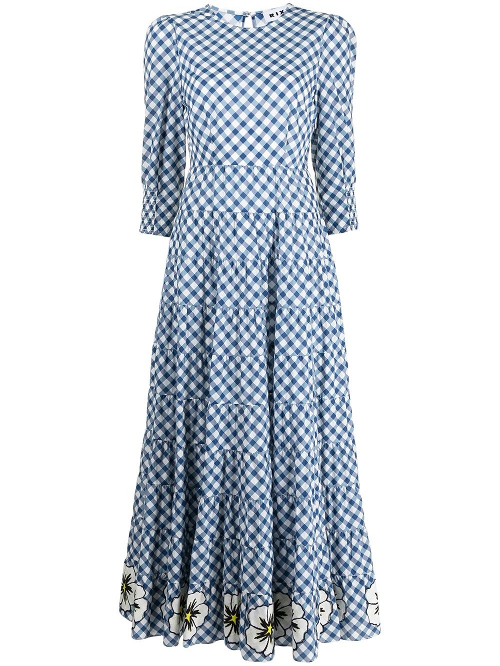 RIXO Kristen Gingham Midaxi
Tiered Dress - Picture 4 of 7
